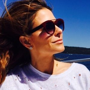 Italia Independent Velvet Burgundy Sunglasses